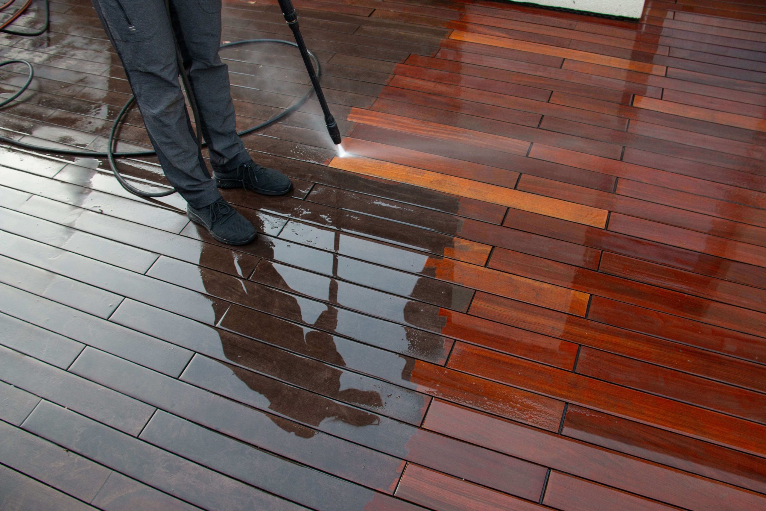 Decking Power Washing Sidcup DA15/DA14